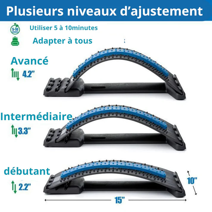 Civière dorsale orthopédique